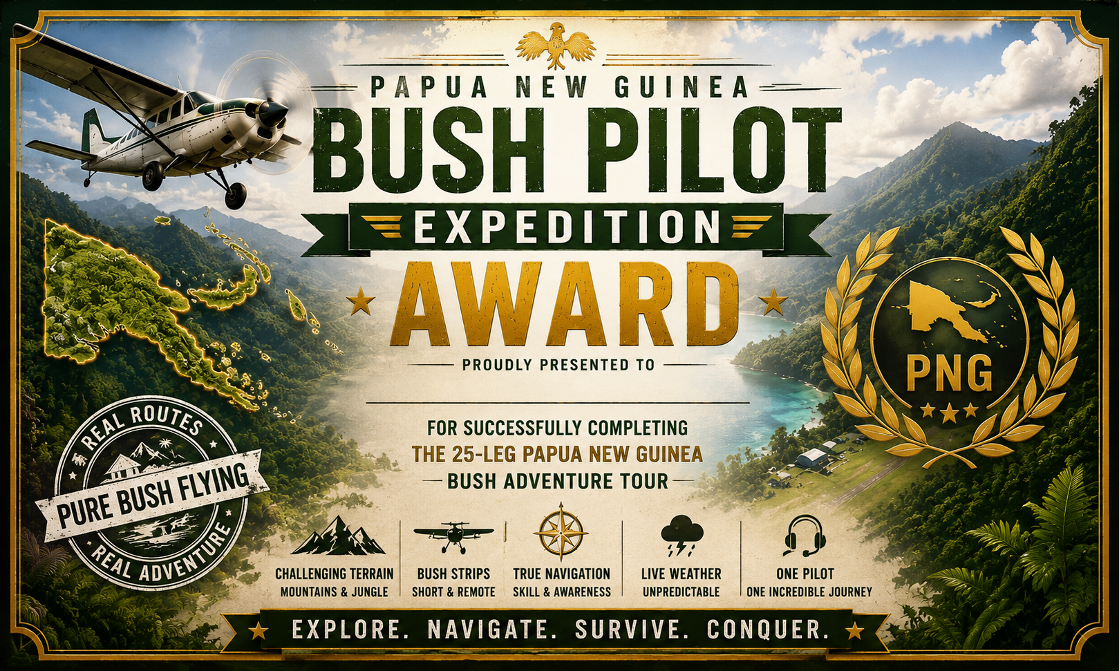 Papua New Guinea Grand Bush Tour